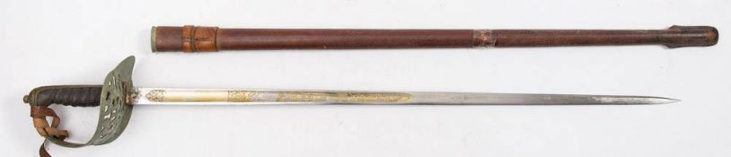 A George V Officers Dress sword by Hawksworth ,