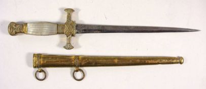 A Napoleonic French dirk:,