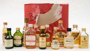 A collection of various Whisky miniatures including John Power & Son 'Dublin Whisky':,