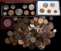 A collection of various silver,