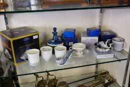 A collection of maritime theme ceramics: including a Purser's Navy Rum,