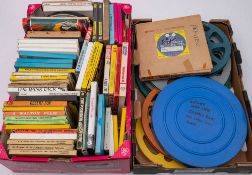 A group of various 8mm and 16mm cine films:, various distributors and titles including 'Superman.