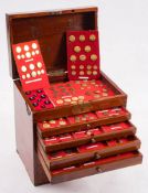 A large collection of English Hunt buttons: Crawley & Horsham, Monmouth Quorn, High Peak Harriers,