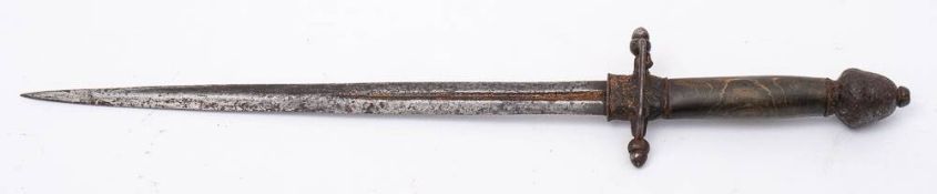 A 17th /18th century Continental dagger:,