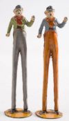Chadburns Mimic Clown series, two clowns on stilts:,