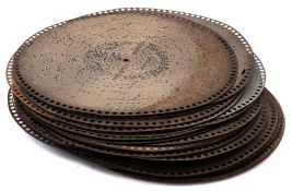 A collection of various 15 inch polyphon discs: (a lot)