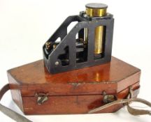 A WWII period Clinometer Inspectors MK III Admiralty Pattern: No 379 by E R Watts & Son, London,