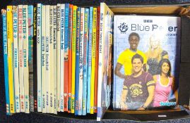 A collection of twenty four Blue Peter Annuals: from No 1 to 36,
