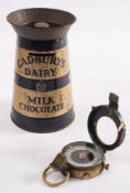 A WWI Period Ministry of Defence issue MKII prismatic compass:,