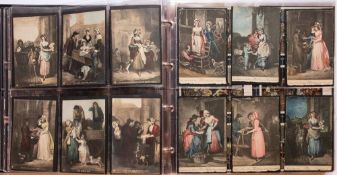 An album of early 20th Century GB and Foreign postcards:,