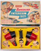 Merit 'Supercar' Intercom set 1962: in red and black on pictorial insert:
