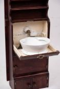 An early 20th century P&O cabin washstand:,