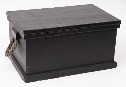 A late 19th /early 20th century ships carpenters tool chest:,