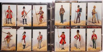 A large album of Military postcards,: Boer War ,