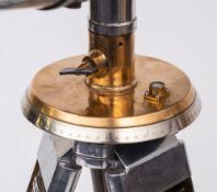 A pair of Japanese ship's binoculars: Nikon or similar,