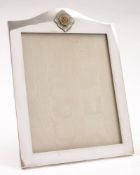 A George V silver photograph frame, maker Mappin & Webb,