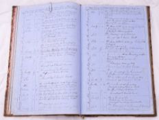 A manuscript ships' log of the Bulldog-class paddle sloop HMS Fury:, title page inscribed .