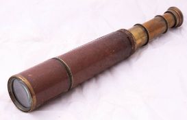 An WWII MKII three draw Signal telescope by Broadhurst Clarkson & Co Ltd, London:,