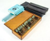 A collection of 19th & 20th century microscope slides:,