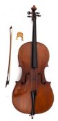 A late 18th/early 19th century cello by Nicolas Luport,