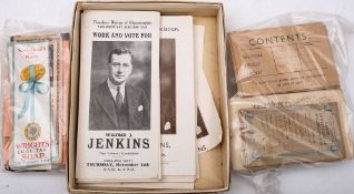 A collection of early 20th Century ephemera:,