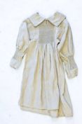 A 19th century Westcountry child's frock smock,