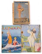 Southern railways 1936 'Hints For Holidays' together with two editions of 'The London Magazine':