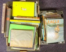 A collection of Children's Annuals including Eagle 1965/66/69 & 70: together with 'Dr Who',