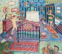 * Fred Yates [1922-2008] - Sailor Boy; The Sailor's Homecoming,:- signed centre right,