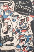 A Jean Dubuffet Paintings Tate Gallery Arts Council Exhibition poster,: April-May 1966, 76.