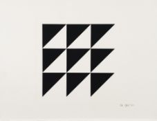* Justin Knowles [1935-2004]- S.157iv.01,:- initialled, numbered and dated J.K.