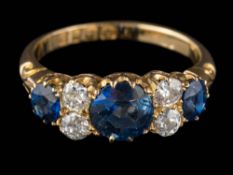 An 18ct gold,