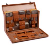 A George VI / Elizabeth II gentleman's toiletry case, maker TP, London,