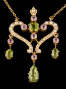 An Edwardian peridot,