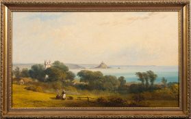 English School, 19th Century- Mounts Bay,