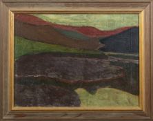 * Zdzislaw Ruszkowski [1907-1990]- Rolling landscape,:- signed bottom left, further signed,