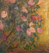 * Zdzislaw Ruszkowski [1907-1990]- Lilac Bush,:- signed bottom right oil on canvas, 90 x 84cm.