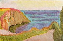 * Zdzislaw Ruszkowski [1907-1990]- The Irish Coast,:- signed,