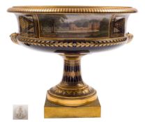 A large Sèvres [Louis-Philippe] pedestal vase,