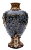 A large Royal Doulton 'Extra Special Scotch Whisky' dispenser and tap for John Elliot & Co.