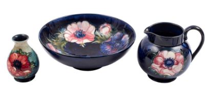 A Moorcroft pottery bowl,