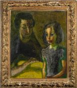 * Zdzislaw Ruszkowski [1907-1990]- Mrs Ash and Kathryn, circa 1954,