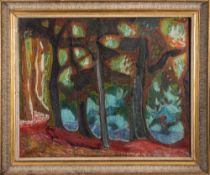 * Zdzislaw Ruszkowski [1907-1990]- The Forest,:- signed bottom left oil on canvas, 95 x 118cm.