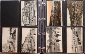 An album of 140 early 20th century topographical postcards of Torquay, Exeter and environs,