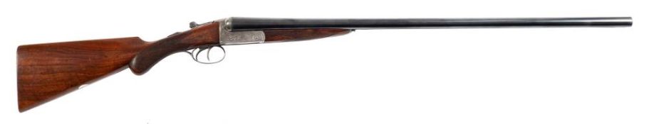 A Joseph Bourne double barrel twelve bore boxlock non-ejector: 53830,