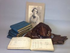 Rosemary Rees MBE (1906-1995) A set of six pilot's log books dating between June 25th 1933: (Trial