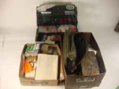A collection of various fishing lurs,