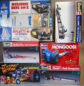 Revell, Italeri and others,
