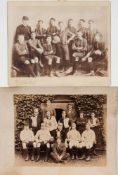 Marlborough College 1882 'Cock House XV' and 'School XV' rugby team photographs,