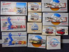 Corgi Classic Commercials,: coaches and double deckers including Routemasters in Exile The North,
